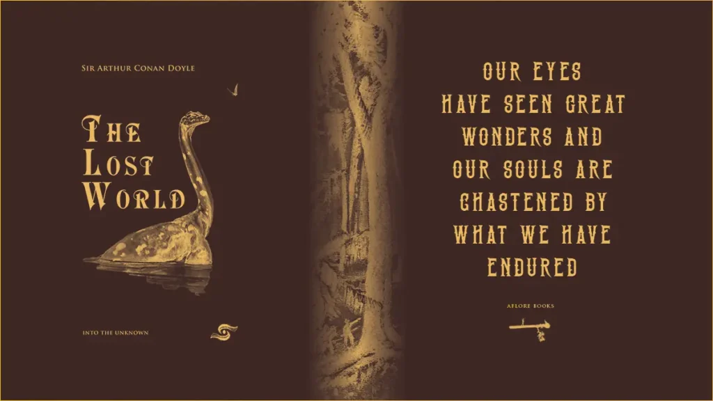 Read The Lost World Book by Sir Arthur Conan Doyle, Aflore Books Edition