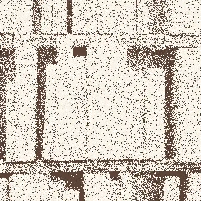 A bookshelf with large and small standing books.