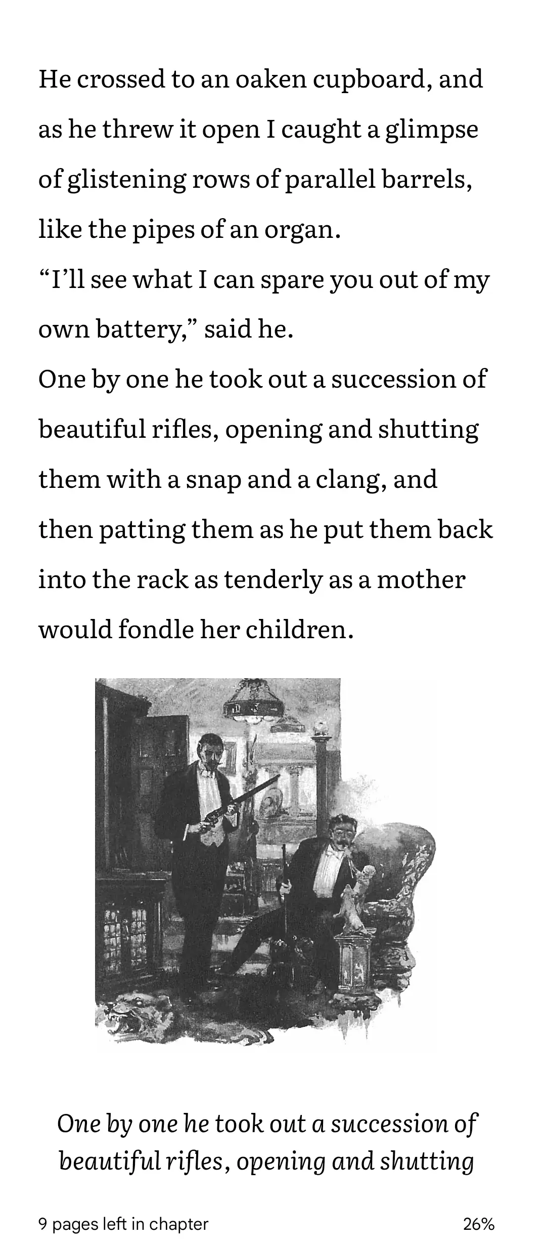 Sixth Screenshot of The Lost World by Sir Arthur Conan Doyle - Aflore Books Annotated and Illustrated Edition